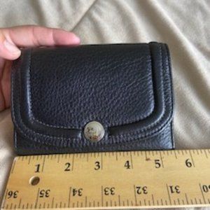 Coach Black Tri-fold Wallet